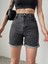 Duble Paça Yıkamalı Denim Şort 5