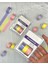 Soft Renkli 3'lü Washi Bant/ Washi Tape/ Washi Paper/ Adhesive Tape 1