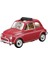 Nessiworld 22099 Burago Fiat 500L 168 Kırmızı 1:24 -Sunman 1