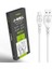 Jopus Universal Type-C Data Kablosu Jo-Dk9 J-Well, Beyaz, 1mt 1
