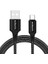 Echorin Usb-A'dan Usb-C'ye Örgülü, 1 Metre, Hızlı Şarj ve Data Kablosu, Siyah 1