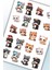 Sevimli Kedi Temalı Sticker Planner Ajanda Bullet Journal Için Uygun 3