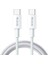 Mcdodo CA-2770 60W USB C To USB C Şarj ve Data Kablosu Beyaz 1.2 M 1