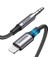 Ugre Iphone Lightning 3.5 mm Aux Ses Kablosu 2 Metre 1