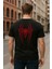 Bozz&bozz Collection Unisex Oversize Big Red Spider T-Shirt 3