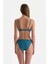 Petrol Mavi Orta Bel Bikini Alt 2