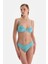 Beyaz-Lacivert Normal Bel Bikini Alt 4