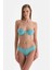 Beyaz-Lacivert Normal Bel Bikini Alt 5