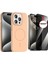 iPhone 16 Pro Max Kılıf M-safe Şarj Özellikli Zore Ruby Sert Kapak + Hayalet Ekran Koruyucu 1
