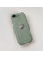 Apple iPhone 8 Plus Uyumlu Kılıf Zebana Velvix Silikon Kılıf Yeşil 2
