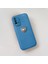 Xiaomi Redmi 9t Uyumlu Kılıf Zebana Velvix Silikon Kılıf Açık Mavi 2