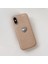 Apple iPhone Xs Uyumlu Kılıf Zebana Velvix Silikon Kılıf Açık Kahverengi 2