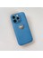 Apple iPhone 16 Pro Max Uyumlu Kılıf Zebana Velvix Silikon Kılıf Açık Mavi 2