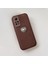 Xiaomi Redmi Note 12 Pro 4g Uyumlu Kılıf Zebana Velvix Silikon Kılıf Kahverengi 2