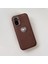 Xiaomi Redmi Note 10 Uyumlu Kılıf Zebana Velvix Silikon Kılıf Kahverengi 2