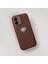 Xiaomi Poco C65 Uyumlu Kılıf Zebana Velvix Silikon Kılıf Kahverengi 2