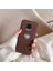 Xiaomi Redmi Note 9s Uyumlu Kılıf Zebana Velvix Silikon Kılıf Kahverengi 1