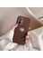 Xiaomi Mi 11T Uyumlu Kılıf Zebana Velvix Silikon Kılıf Kahverengi 1