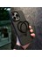 Apple iPhone 14 Pro Max Uyumlu Kılıf Zebana Best Karbon Fiber Kılıf (Kablosuz Şarj Destekli) Siyah 1