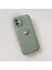 Apple iPhone 12 Uyumlu Kılıf Zebana Velvix Silikon Kılıf Yeşil 2