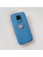 Xiaomi Redmi Note 9s Uyumlu Kılıf Zebana Velvix Silikon Kılıf Açık Mavi 2