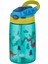 500ml Pipetli Desenli Tritan Çocuk Su Matarası (Turkuaz) 1