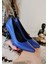 Jilya Mavi Cilt Stiletto Ayakkabı - Lisinya 2
