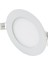 Yuvarlak Slim LED Paneller Alüminyum Beyaz Kasa 6W - Günışığı 3.000K - CT-5145G 1