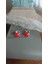 Çelik Elma Model Kız Çocuk/bebek Küpesi Çocuk Aksesuar 2