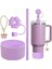 39 - 40 Oz Pipetli Termos Aksesuar Seti Silikon Taban Koruyucu, Pipet Kapağı, Charm 1