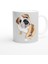 I Love Bulldog Temalı Baskılı Kupa Bardak 1