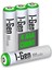 B110 4 Adet Aaa 650 Mah Şarj Edilebilir Ince Kalem Pil 1.2V Ni-Mh Şarjlı Pil 1