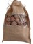 Ceviz Çuvalı, Organik Çuval, Naturel Kuruyemiş Çuvalı, Keten Çuval, Dekoratif Organik Çuval, Şeffaf Pencereli, 21 Cm-32 Cm, 10 Adet, 1 kg Ürün Taşır. 1