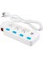Termal Akım Korumalı 2500W 10 Amper 3 Lü Priz 1.5 Metre Uzatma Kablosu Çoklu Priz 2 USB Çocuk Korumalı 1