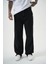 Erkek Washed Baggy Pantolon Siyah 1