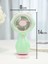 Mini USB Fan El Tipi ve Masaüstü Kullanım Tek Kademeli Kedi Tasarımı Şarj Edilebilir Mini Vantilatör Soğutucu 14CM Mini Fan YM88192 - Yeşil (YM88192 - Yeşil) 2