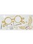 RMK4955GM Harry Potter Gözlükleri Dev Soyma ve Çubuk Duvar Çıkartması 1