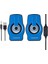 X1 Blue Rgb Gaming Hoparlör - Mavi 1