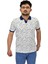 Erkek Polo Yaka Baskılı Pike Tişört 10600 BGL-ST04539 1