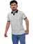 Erkek Polo Yaka Baskılı Pike Tişört 10600 BGL-ST04539 2