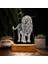 Aslan Tasarımlı 3D LED Gece Lambası 3