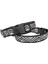 Dalga Desenli Dokuma Köpek Boyun Tasması 3 cm x 40-60 cm Siyah 1