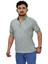 Erkek Polo Yaka Fermuarlı Merserize Jakarlı Tişört 7570 BGL-ST04536 2