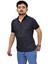 Erkek Polo Yaka Fermuarlı Merserize Jakarlı Tişört 7570 BGL-ST04536 2