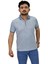 Erkek Polo Yaka Fermuarlı Merserize Jakarlı Tişört 7570 BGL-ST04536 1