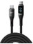 Juo 240W Dijital LED Ekranlı E-Mark Çipli Pd 3.1 USB Type-C To Type-C Hızlı Şarj ve Data Kablosu 2 1