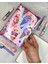 Sevimli Unicorn Desenli Yumuşak Kapak Çizgili Kilitli Günlük Defter Ajanda 1