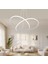 TT310-BY Tt Aydınlatma Trio Modeli Mat Beyaz LED Avize 2
