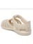S10271-079 Tobby Solid Ivory Unisex Çocuk Sandalet 3