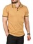 Slim Fit Pamuklu Kumaş Polo Yaka Tişört Nefes Alan Dar Kesim Kıvrılmaz Yaka Tişört 2503021 4